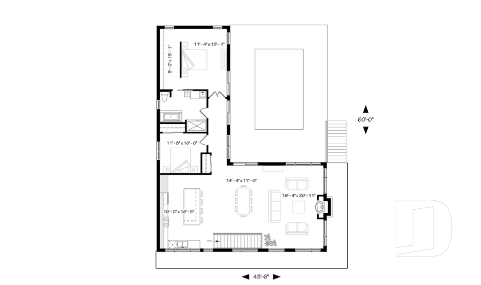 Rez-de-chaussée -  - Laeticia