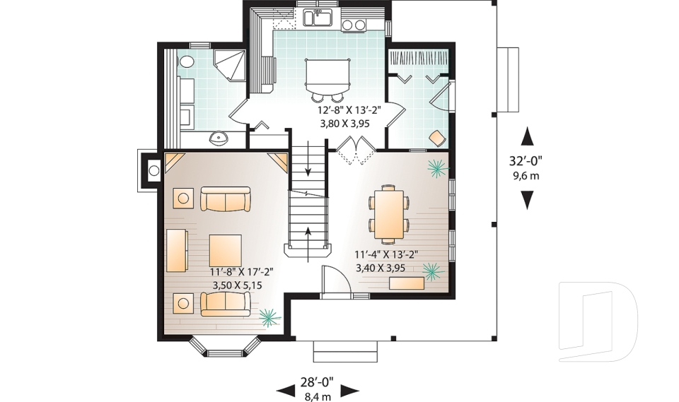 Rez-de-chaussée -  - Villandry