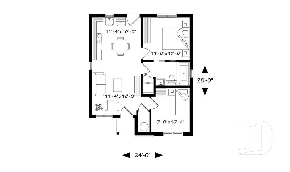 Rez-de-chaussée -  - Foster