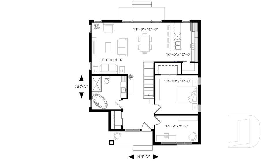 Rez-de-chaussée -  - Camille