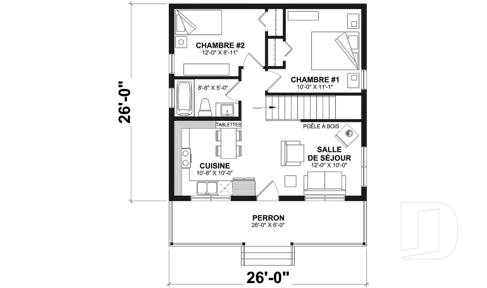 Rez-de-chaussée -  - Le Relais 3
