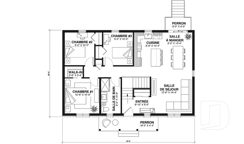 Rez-de-chaussée -  - Sam