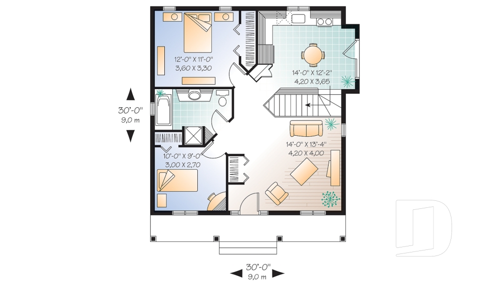 Rez-de-chaussée -  - La Québécoise
