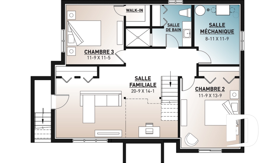 Sous-sol -  - Le Cape 2