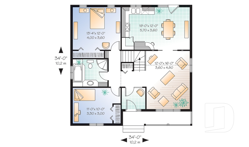 Rez-de-chaussée -  - Lamartine 2