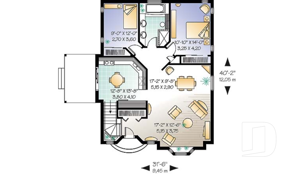 Rez-de-chaussée -  - Ambéline 2