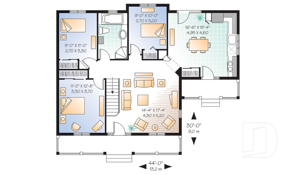 Rez-de-chaussée -  - Mistral