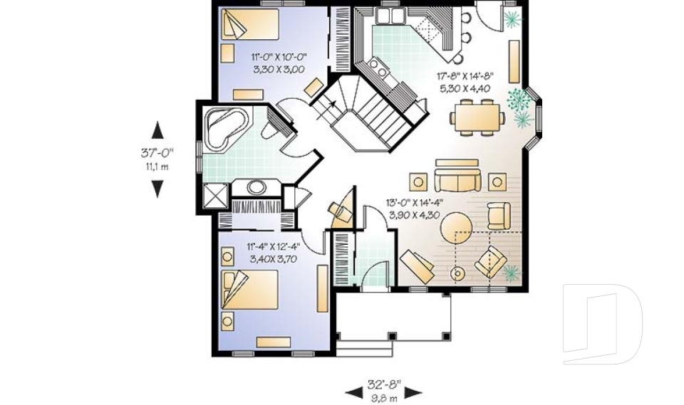 Rez-de-chaussée -  - Merlin