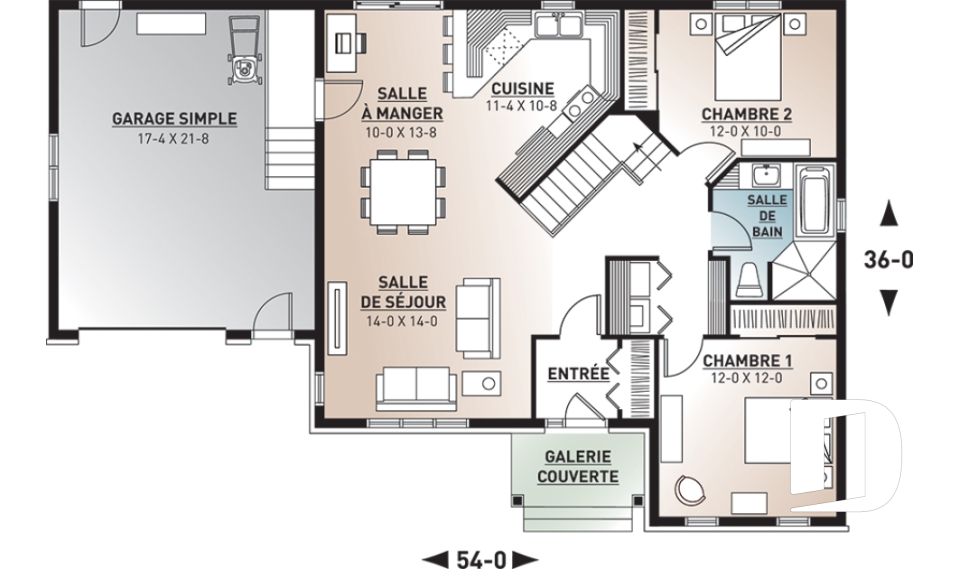 Rez-de-chaussée -  - Merlin 3