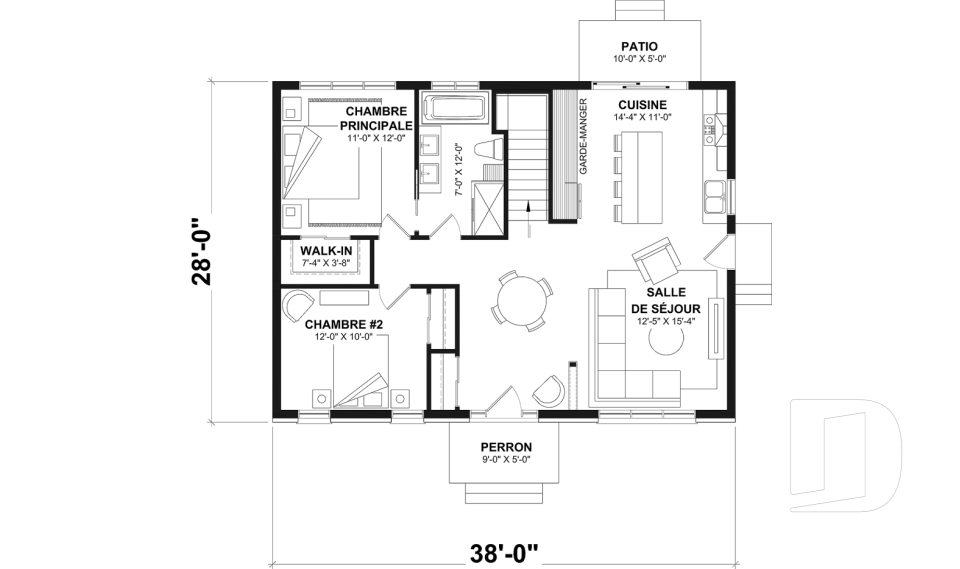 Rez-de-chaussée -  - Brière