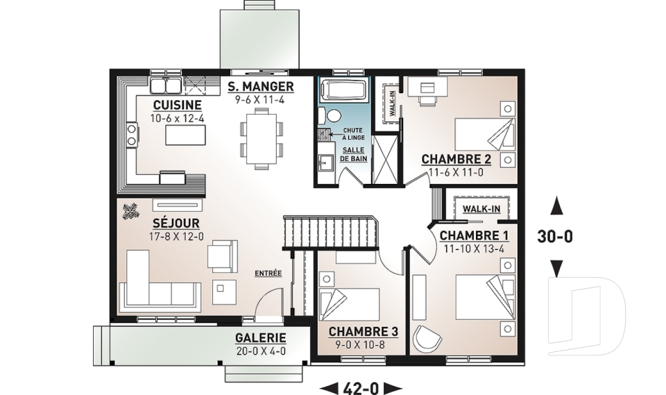 Rez-de-chaussée -  - Summerfield