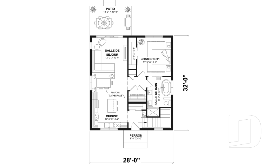 Rez-de-chaussée -  - Batiscan 2