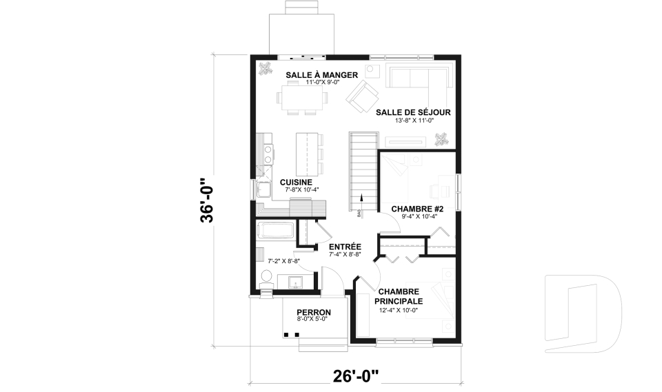 Rez-de-chaussée -  - Lova