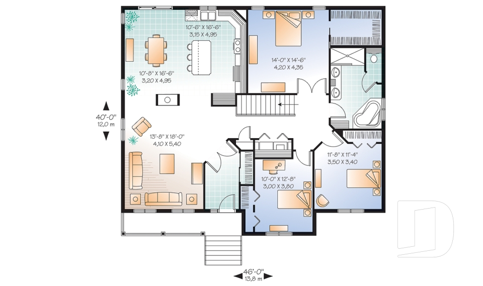 Rez-de-chaussée -  - Avram 2