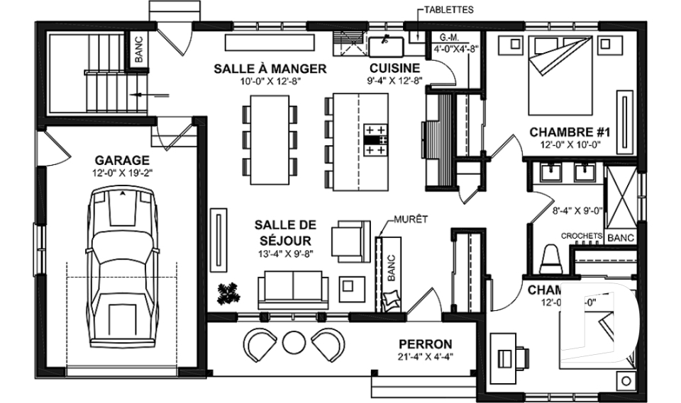 Rez-de-chaussée -  - Koa