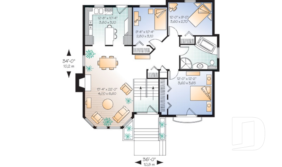 Rez-de-chaussée -  - Rosehill 2