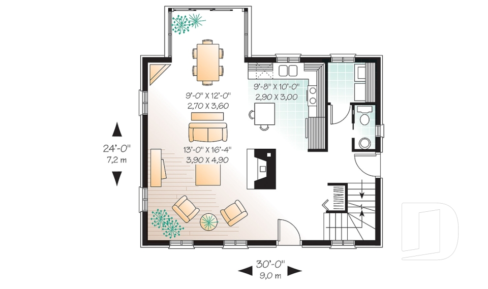 Rez-de-chaussée -  - Dupré