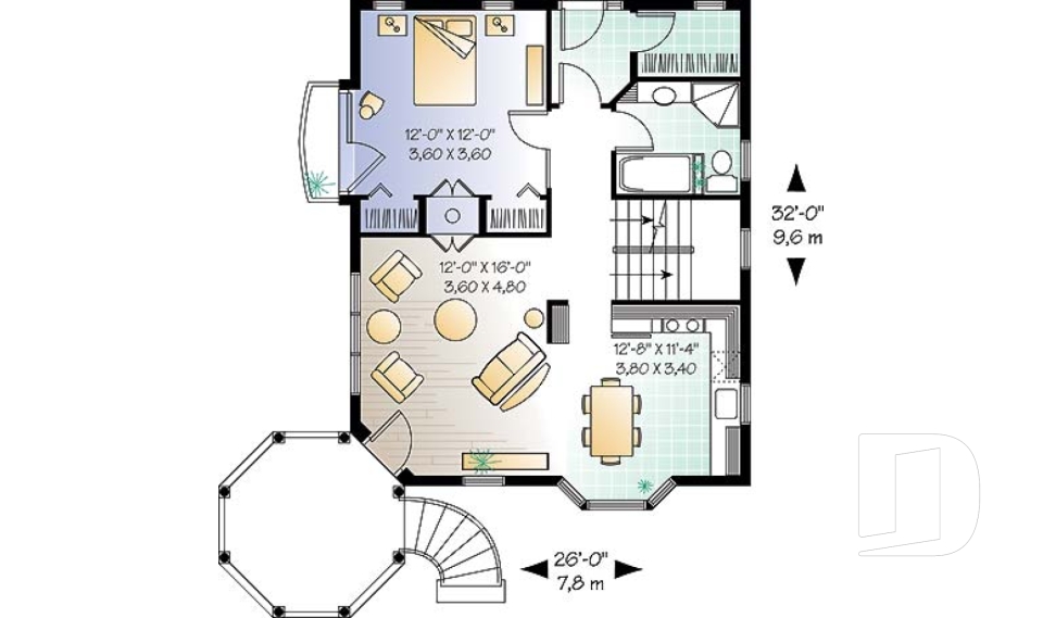 Rez-de-chaussée -  - Seigniory