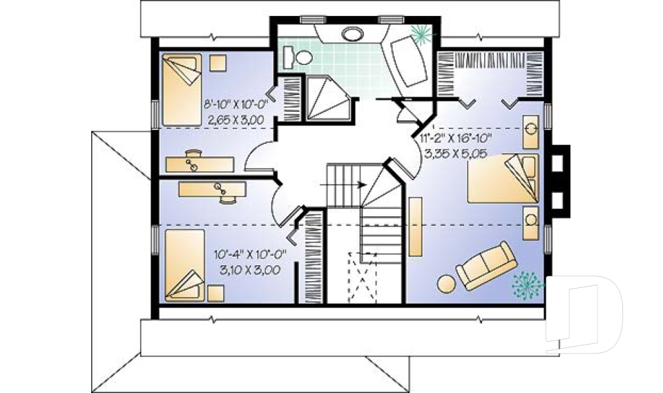 Étage -  - Beauséjour