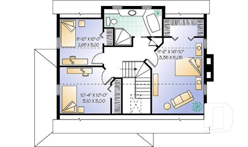 Étage -  - Beauséjour