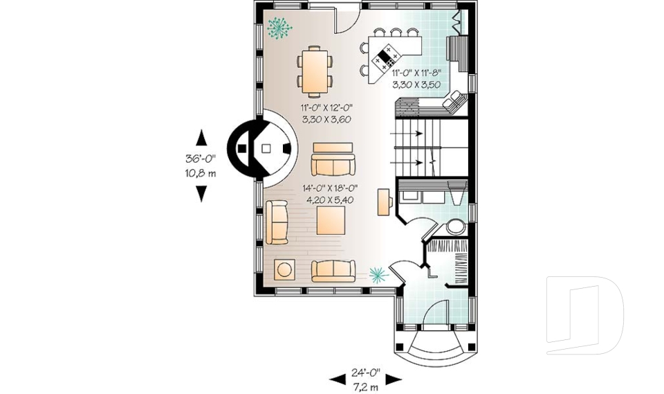 Rez-de-chaussée -  - Edelwiss