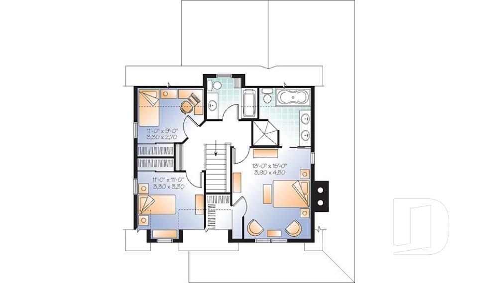 Étage -  - La Campagnarde 2
