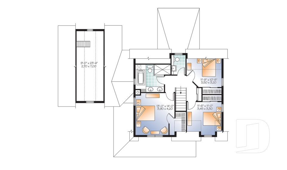 Étage -  - La Campagnarde 3