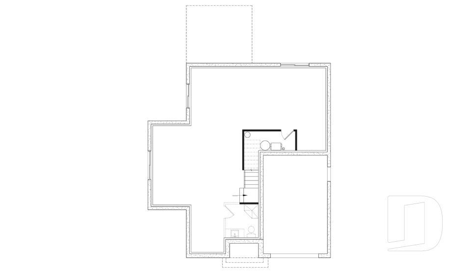 Sous-sol aménageable -  - Léana 2
