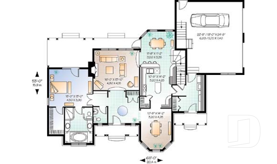 Rez-de-chaussée -  - Wainwright