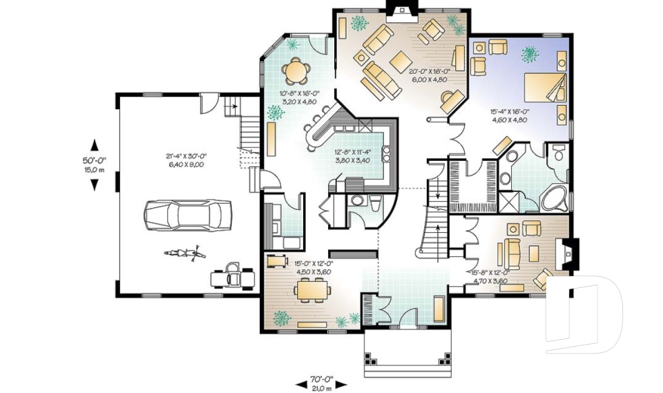 Rez-de-chaussée -  - Abraham