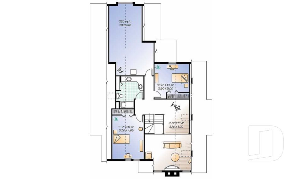 Étage -  - Grandmont 2