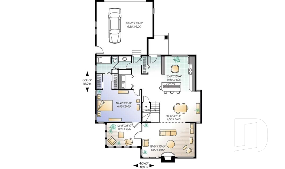 Rez-de-chaussée -  - Grandmont 2