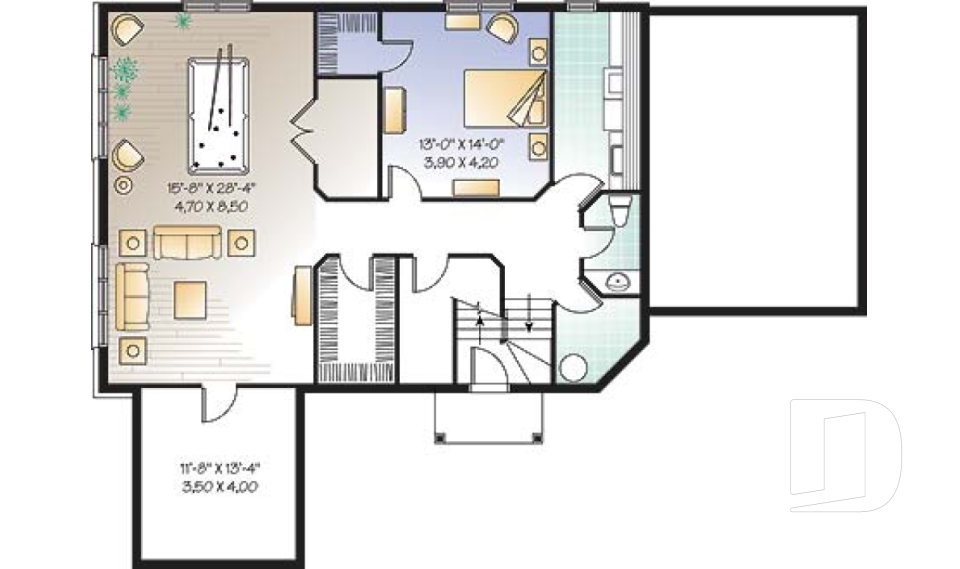 Sous-sol -  - Danville