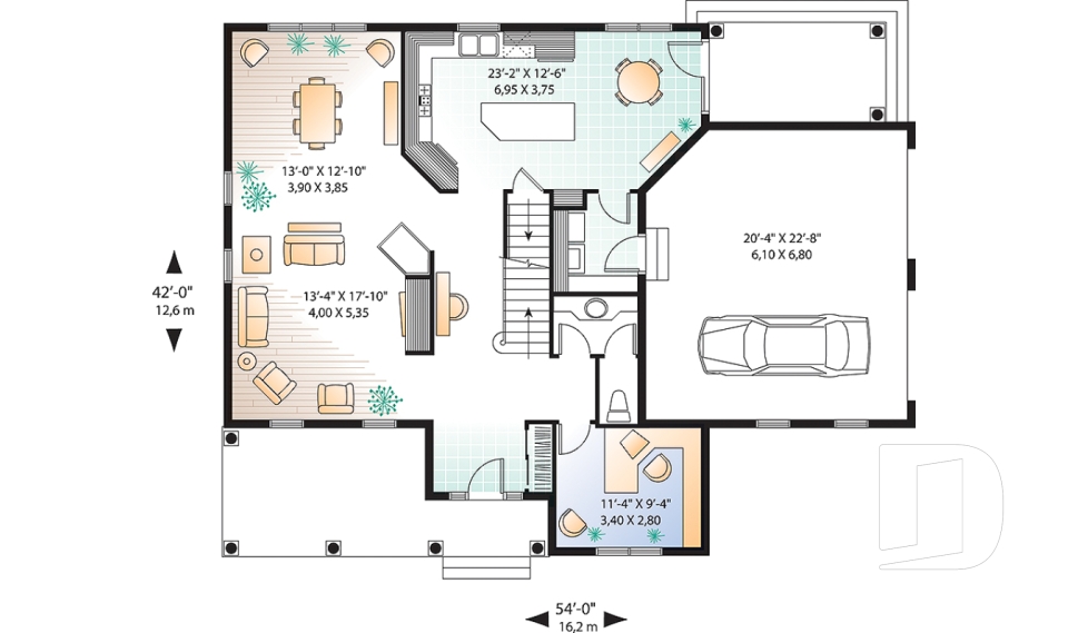 Rez-de-chaussée -  - La Canadienne