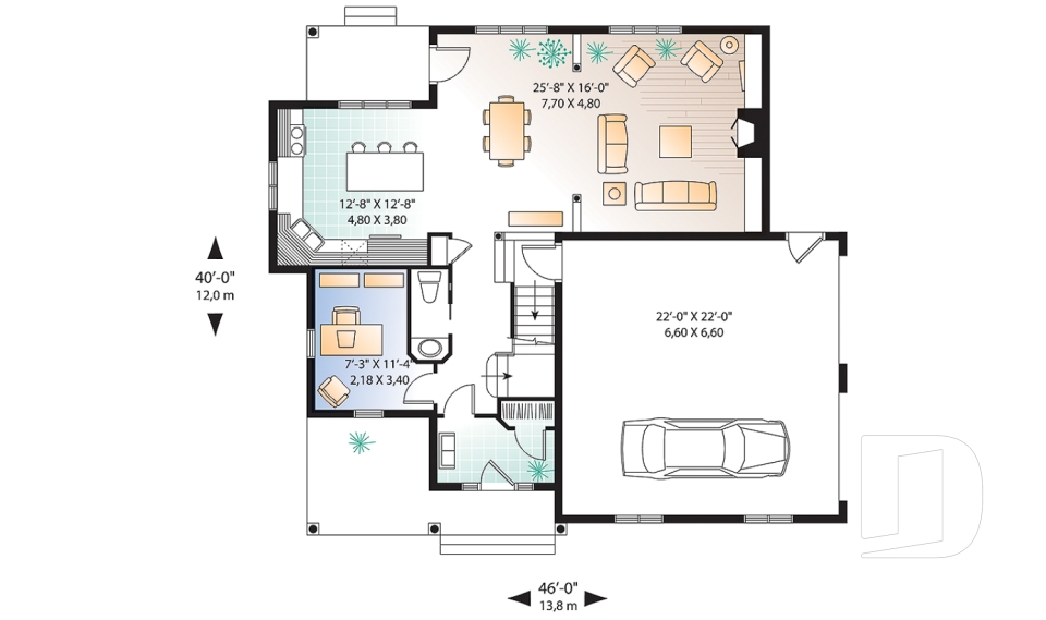 Rez-de-chaussée -  - Duvernay
