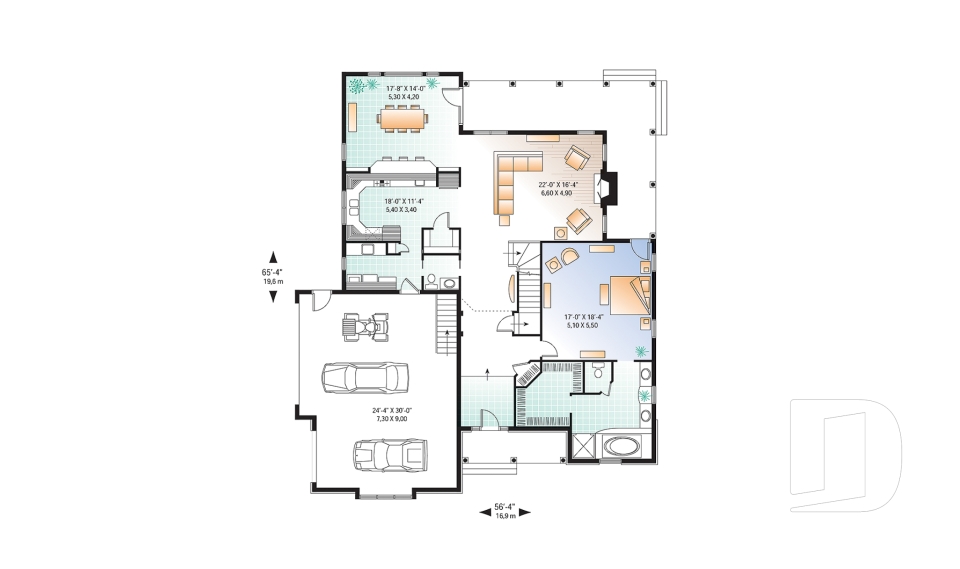 Rez-de-chaussée -  - Greenhills