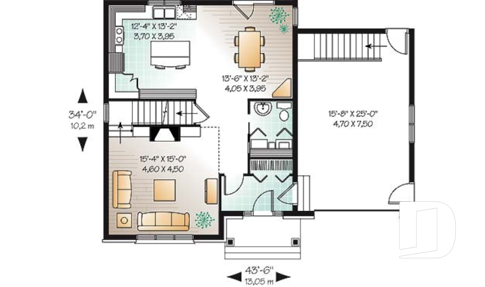 Rez-de-chaussée -  - Covington 2