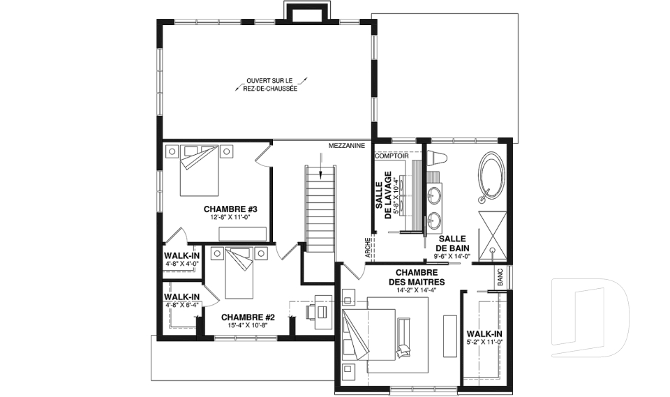 Étage -  - St-Arnaud 4