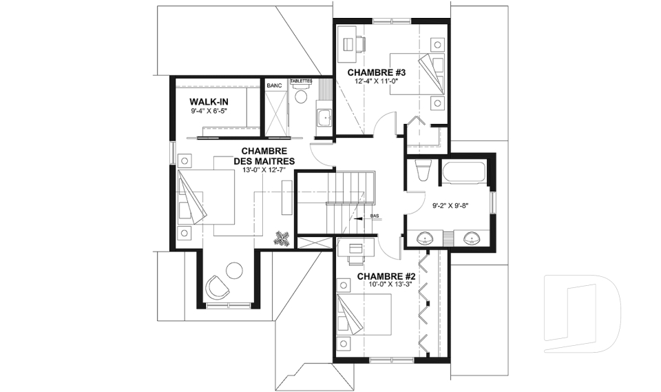 Étage -  - Augusta 2