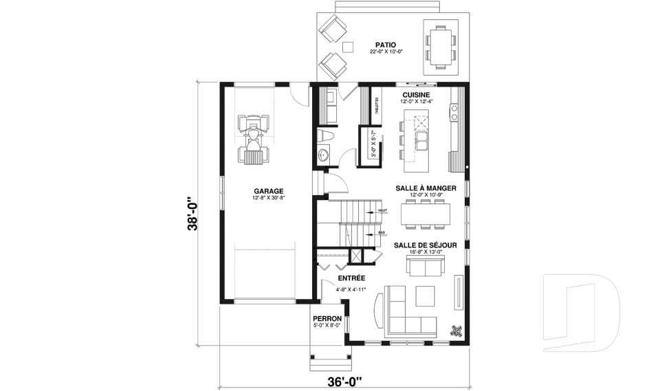 Rez-de-chaussée -  - Augusta 2