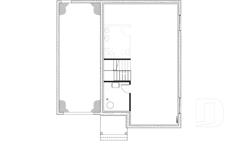 Sous-sol -  - Augusta 3