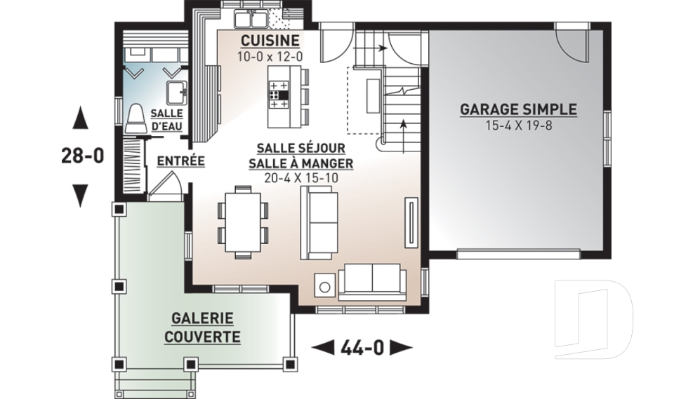 Rez-de-chaussée -  - Scott 