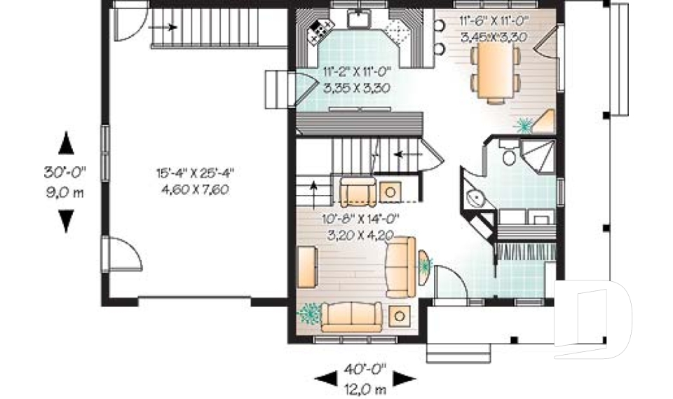 Rez-de-chaussée -  - Celeste 4
