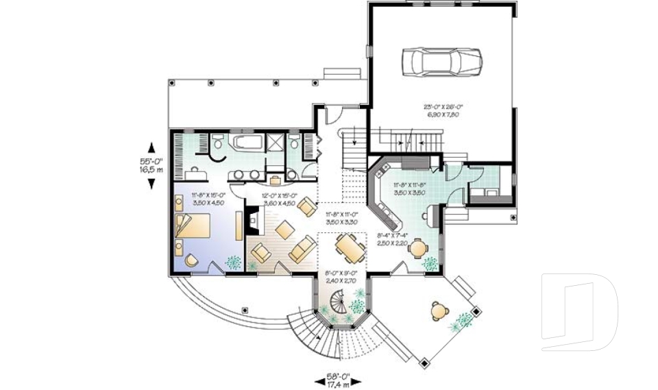 Rez-de-chaussée -  - Grappelli 