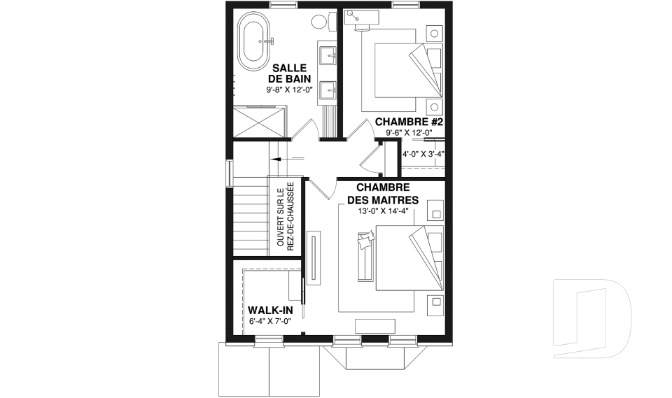 Étage option 1 -  - Vicky