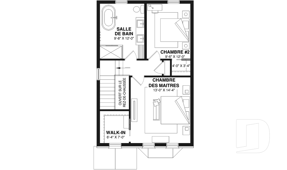 Étage option 1 -  - Vicky