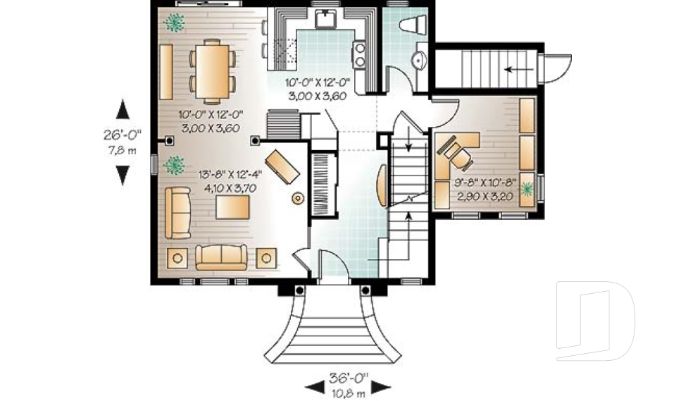 Rez-de-chaussée -  - Victorien 2