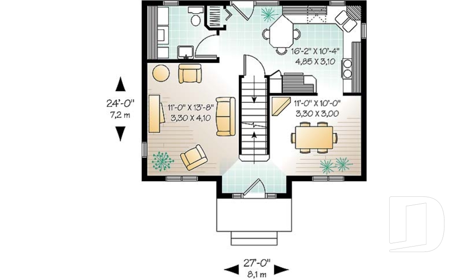Rez-de-chaussée -  - Duranel 2