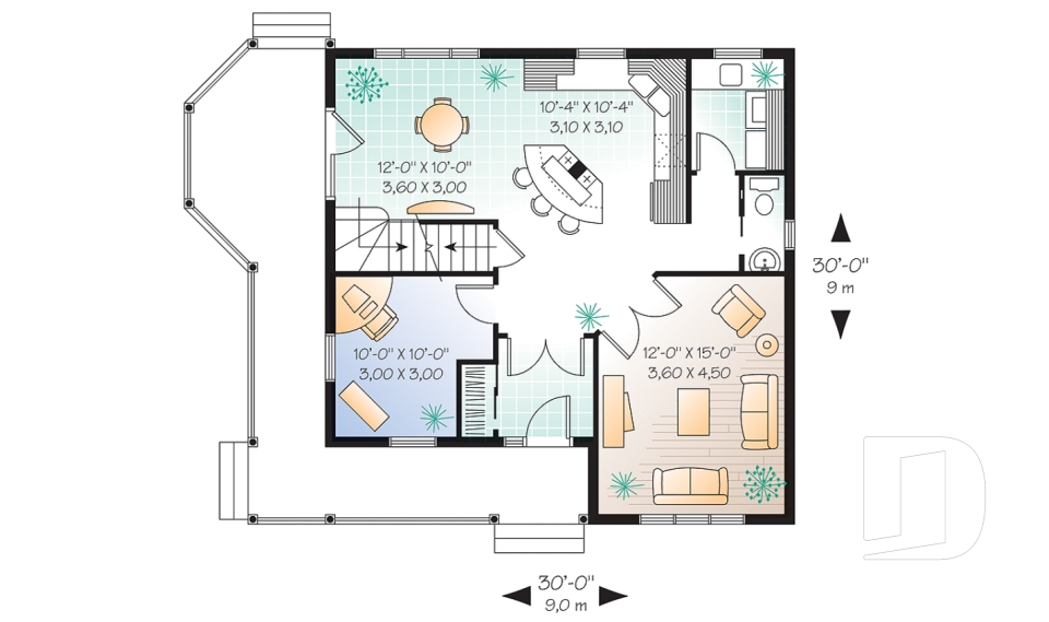 Rez-de-chaussée -  - Marion 2 