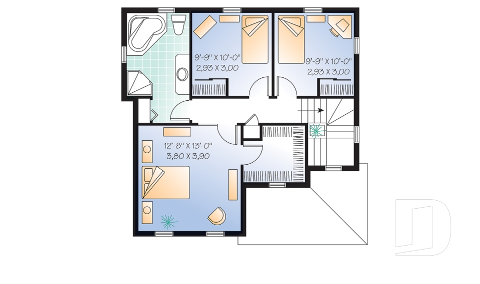 Étage -  - Acrivie 2